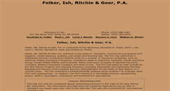 Desktop Screenshot of felkerishlaw.com